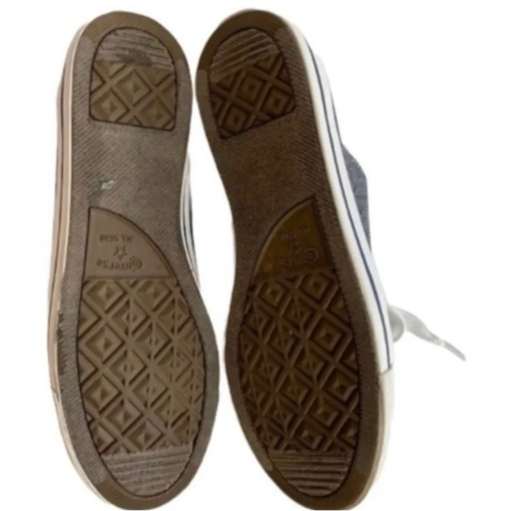 Converse Blue Sneakers with White Accents Sz 8 - Picture 7 of 7